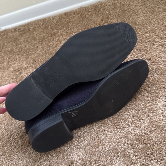 Vivaia Square-Toe Water-Repellent Ankle Boots (Ryan Pro) Navy - Picture 9 of 10